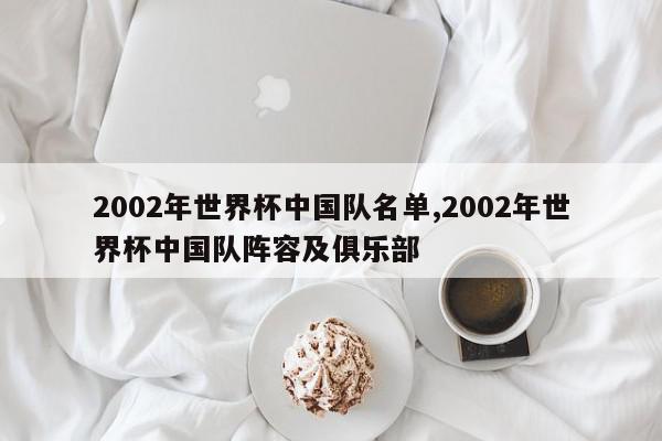 2002年世界杯中国队名单,2002年世界杯中国队阵容及俱乐部